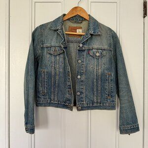 Levi's Cropped Jean Jacket